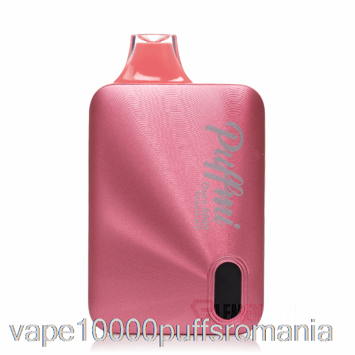 Vape Romania Puffmi Dura 9000 Gheata De Piersici De Unica Folosinta